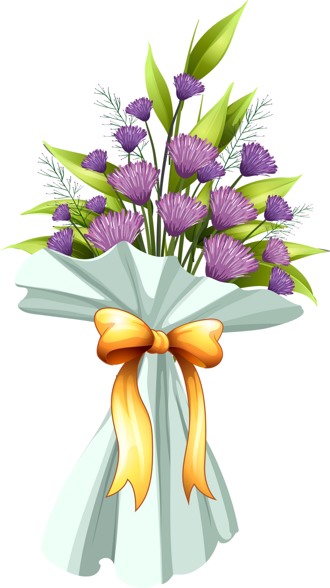 Bouquet of Flowers Illustration